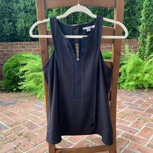 Black tank blouse